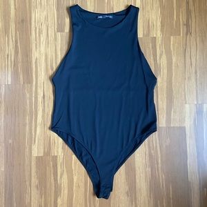 Halter neck bodysuit
